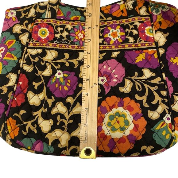 Vera Bradley Shoulder Bag Double Strap Quilted Floral Multicolor - Picture 2 of 6